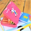 Nohoo Unicorn 3D  Bag + Bento Lunch Box-Pink